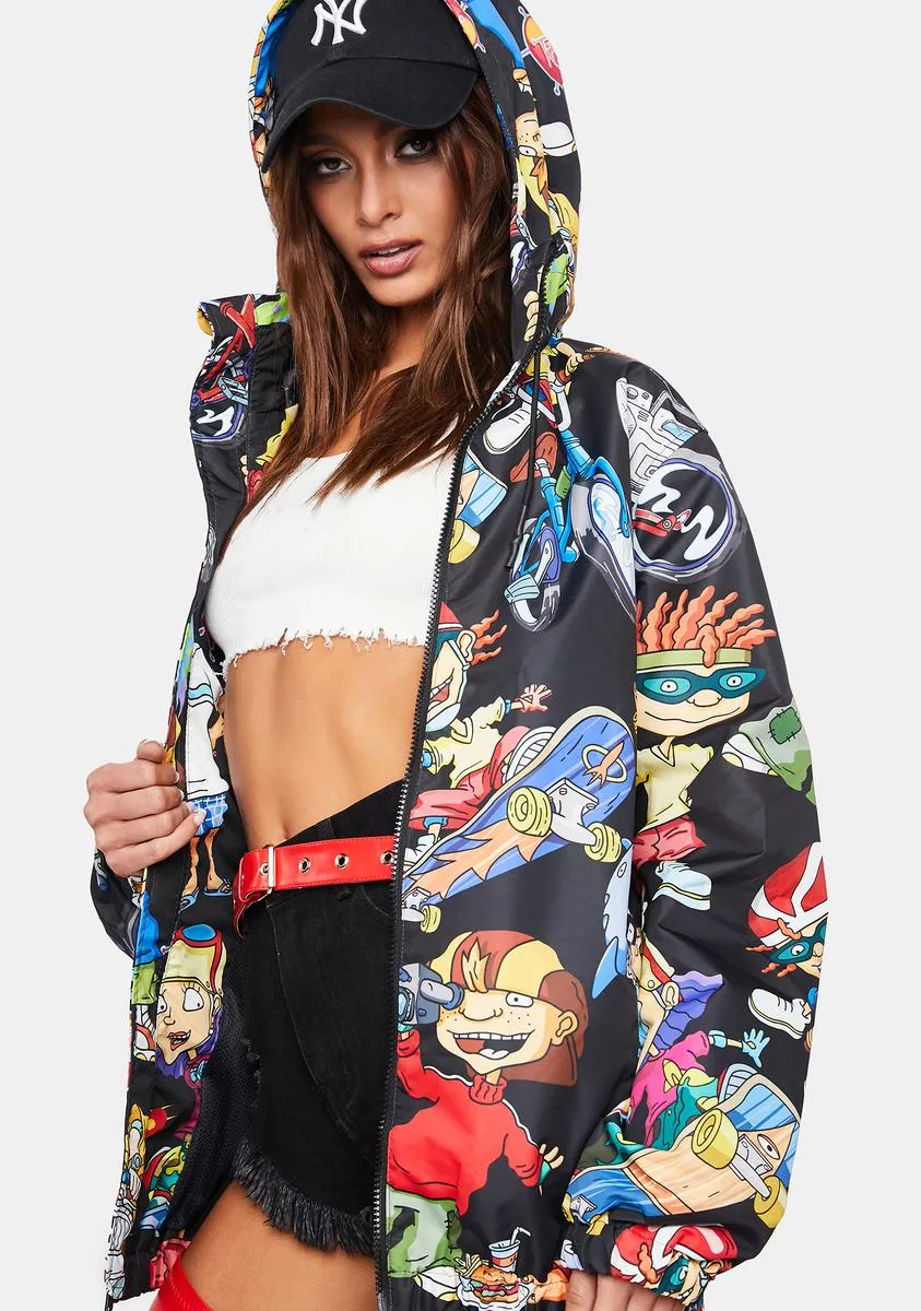 Rocket Power Windbreaker sold by Dolls Kill product image thumbnail 2