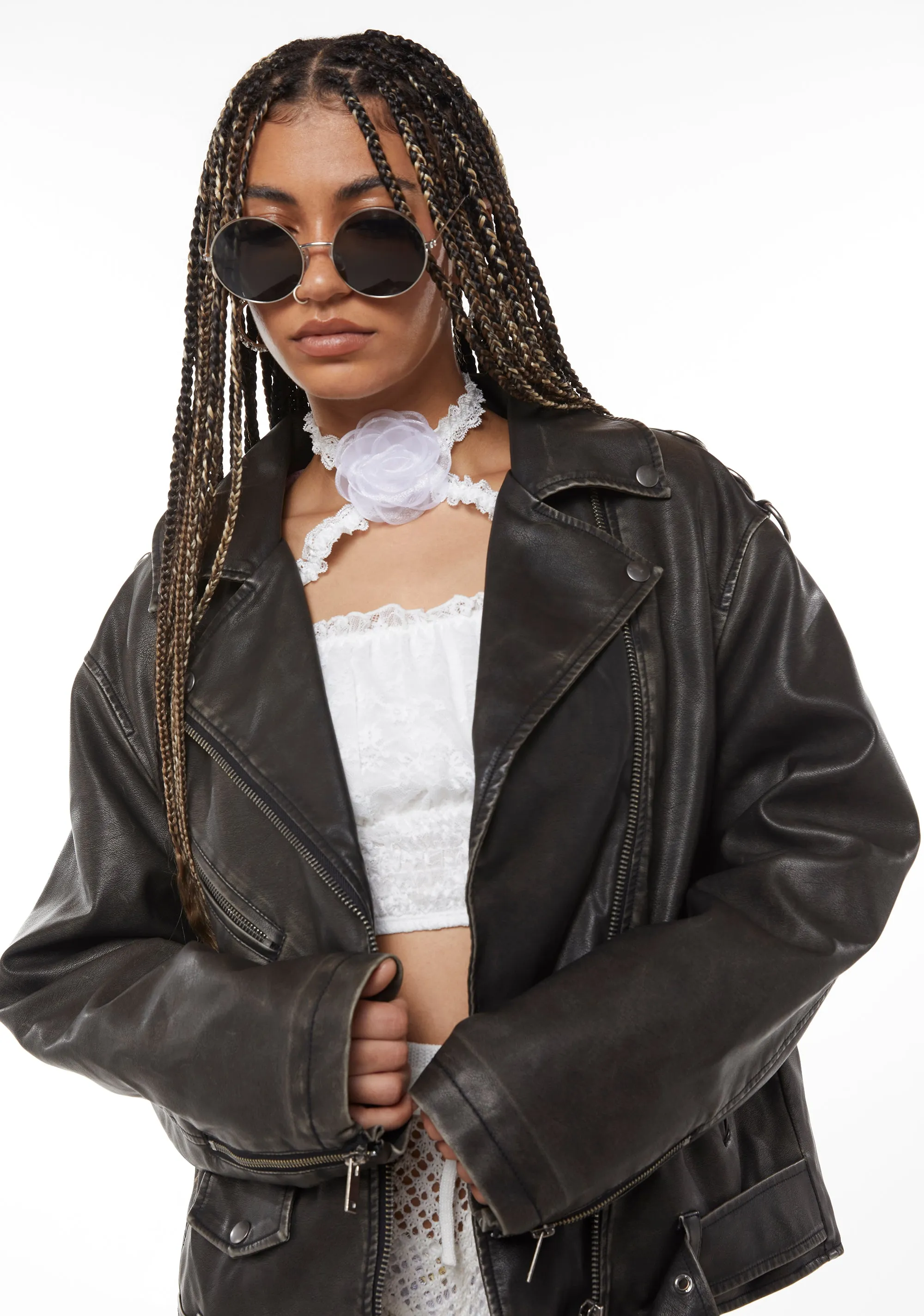 Born To Ride Moto Jacket sold by Dolls Kill product image thumbnail 4