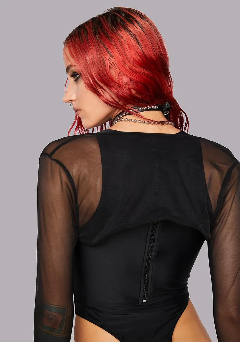 From The Depths Swimsuit & Shrug Set sold by Dolls Kill product image thumbnail 4