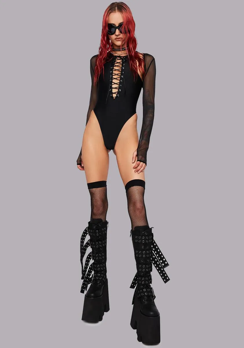 From The Depths Swimsuit & Shrug Set sold by Dolls Kill product image thumbnail 3