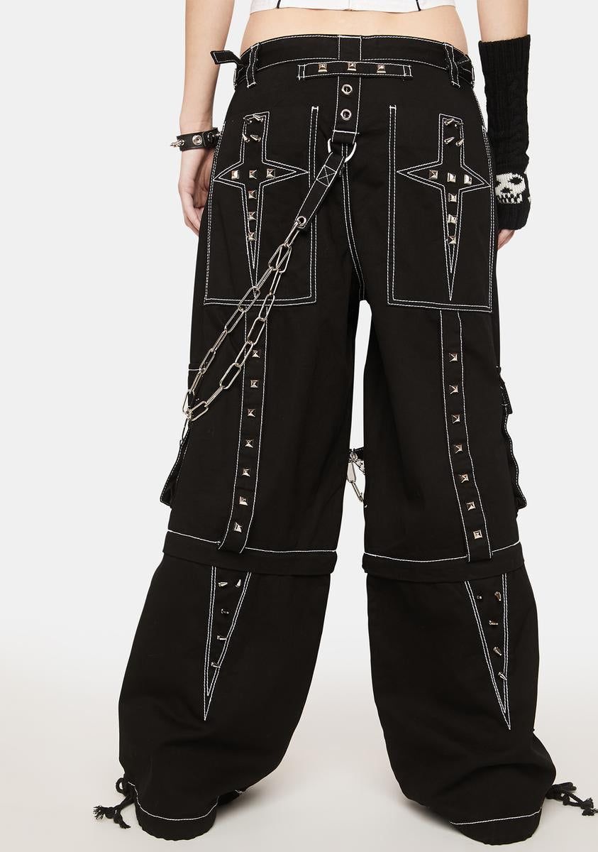 Black Dagger Wide Leg Pants sold by Dolls Kill product image thumbnail 4