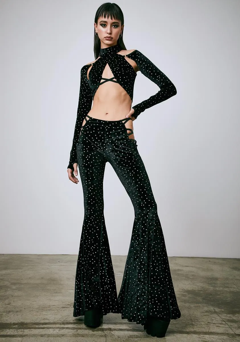 Shifting Gears Flare Pants sold by Dolls Kill product image thumbnail 3