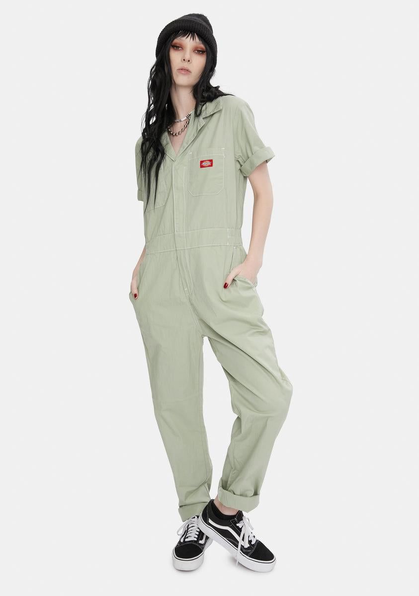 Sage Worker Coveralls sold by Dolls Kill