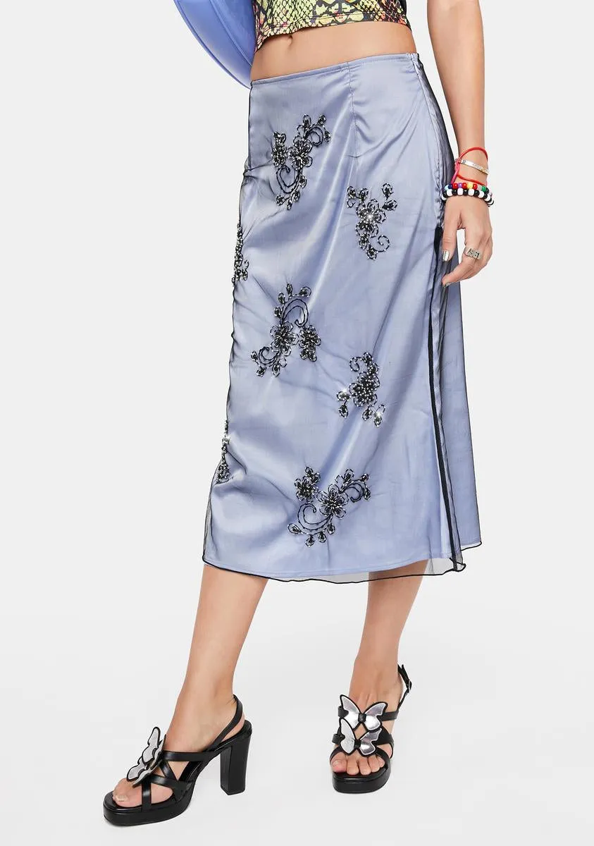 Curtain Call Midi Skirt sold by Dolls Kill product image thumbnail 3