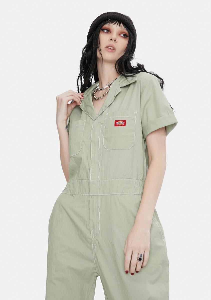 Sage Worker Coveralls sold by Dolls Kill product image thumbnail 2