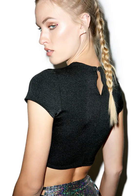 Collider Crop Top sold by Dolls Kill