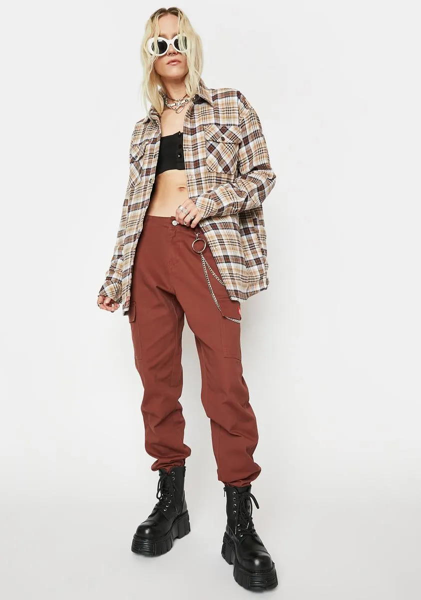 Cargo Utility Joggers sold by Dolls Kill product image thumbnail 3