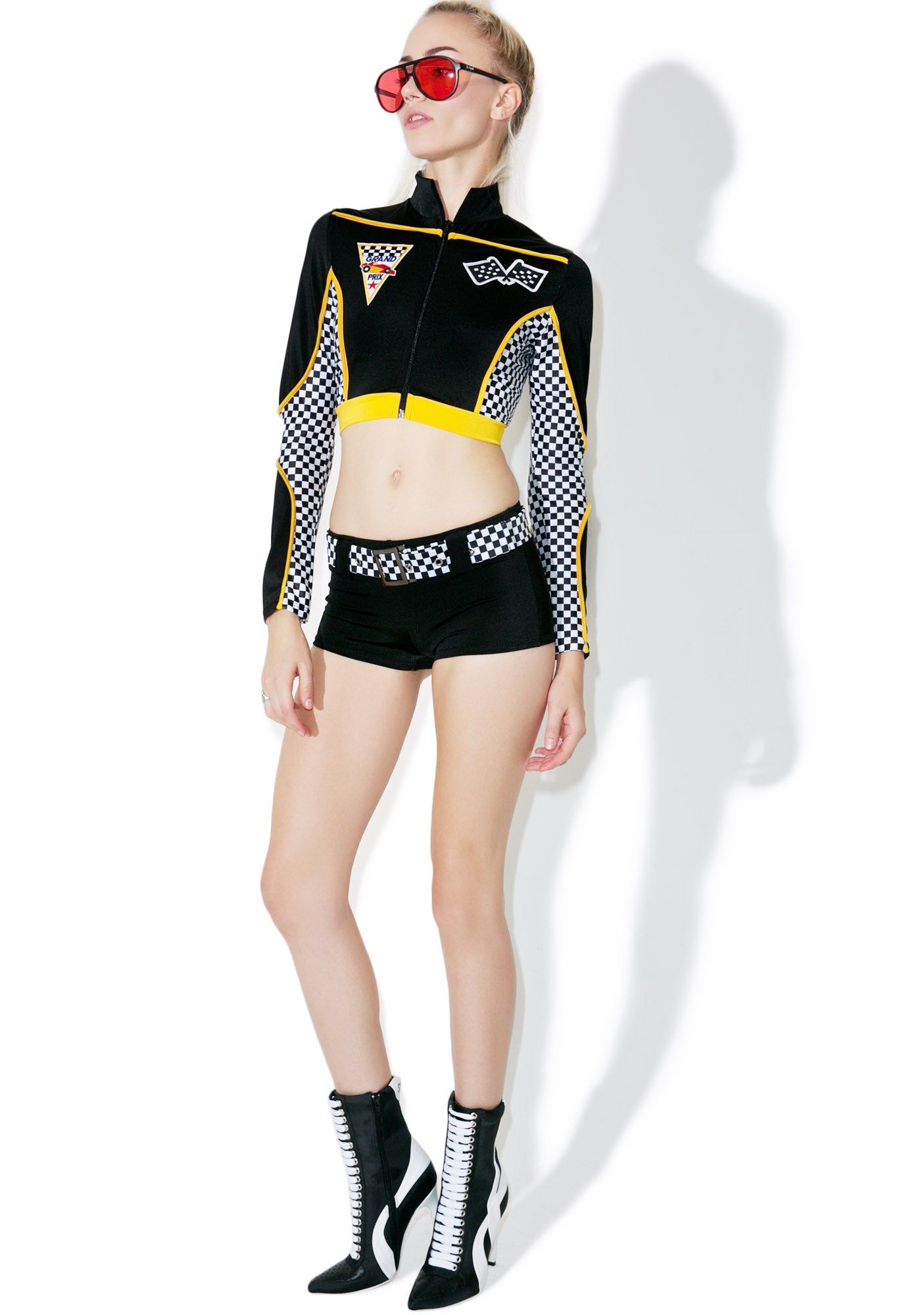 Full Throttle Racer Costume sold by Dolls Kill product image thumbnail 4