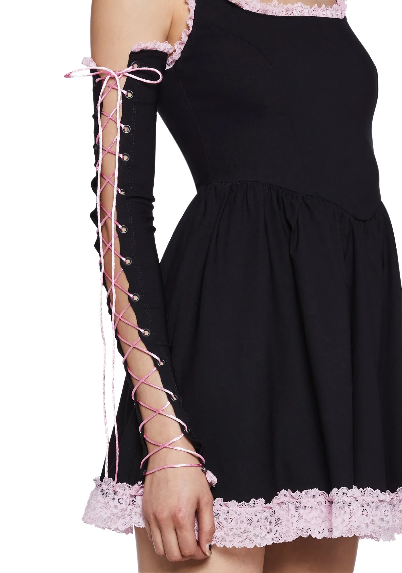 Get Your Way Mini Dress - Pink sold by Dolls Kill product image thumbnail 5