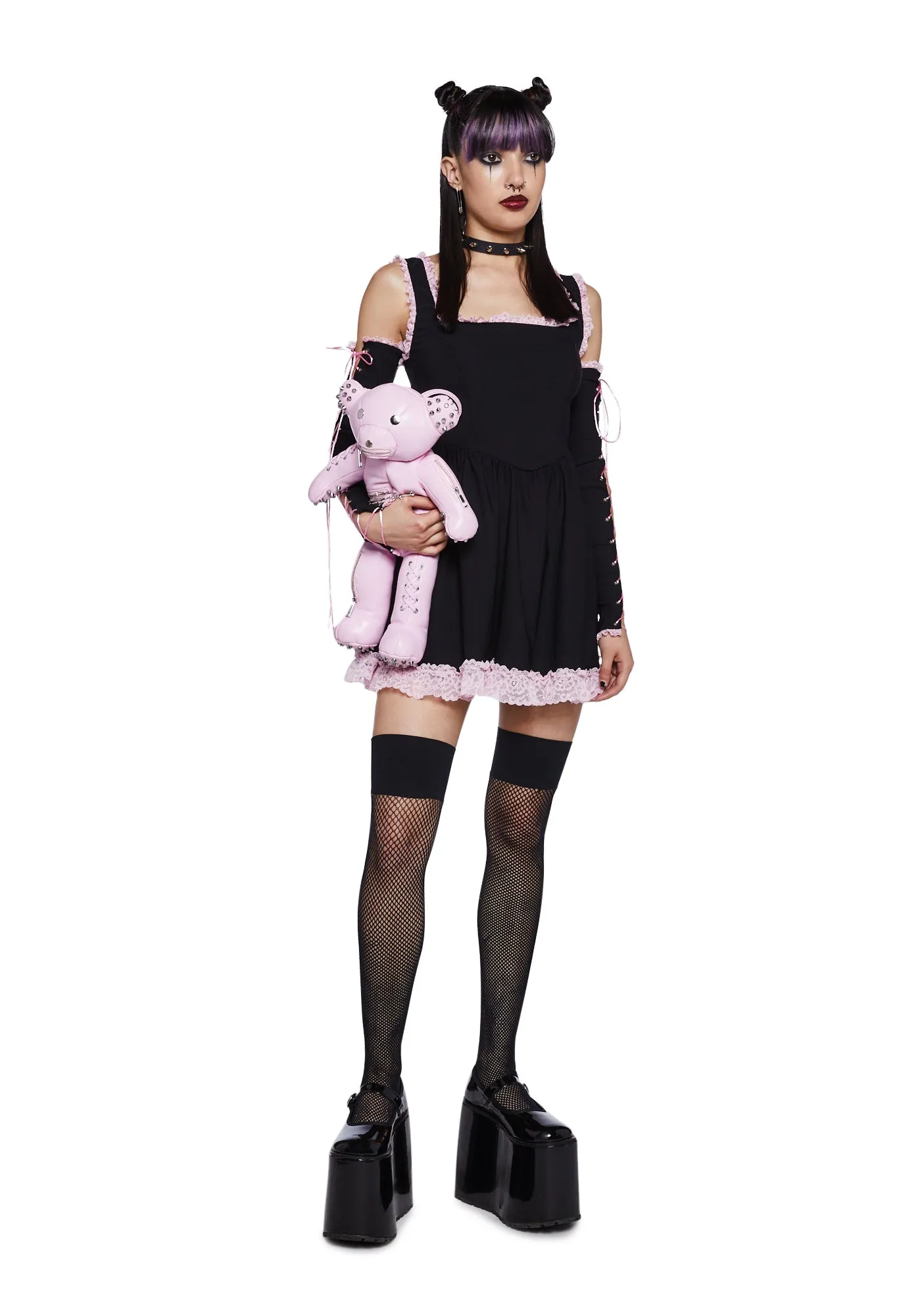Get Your Way Mini Dress - Pink sold by Dolls Kill product image thumbnail 2
