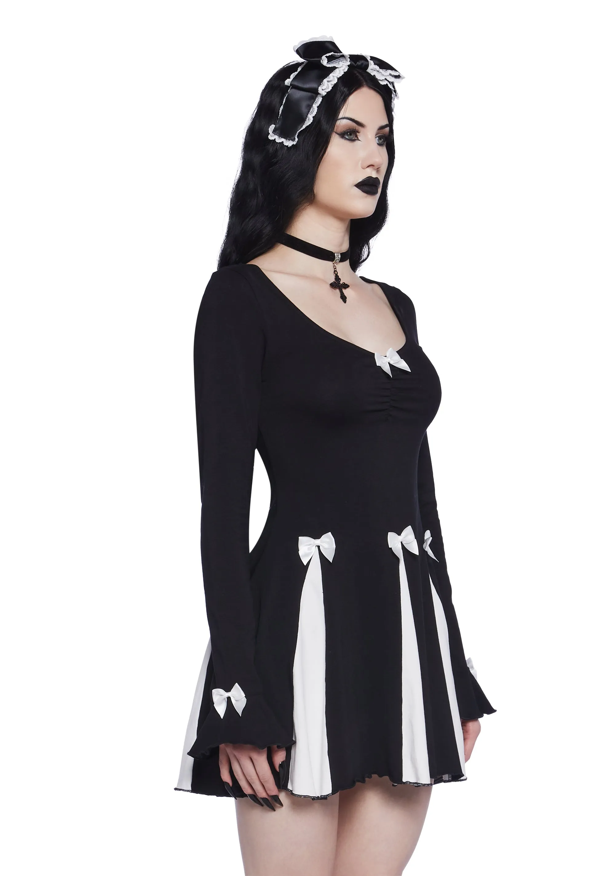 Curious Elegance Mini Dress sold by Dolls Kill product image thumbnail 3