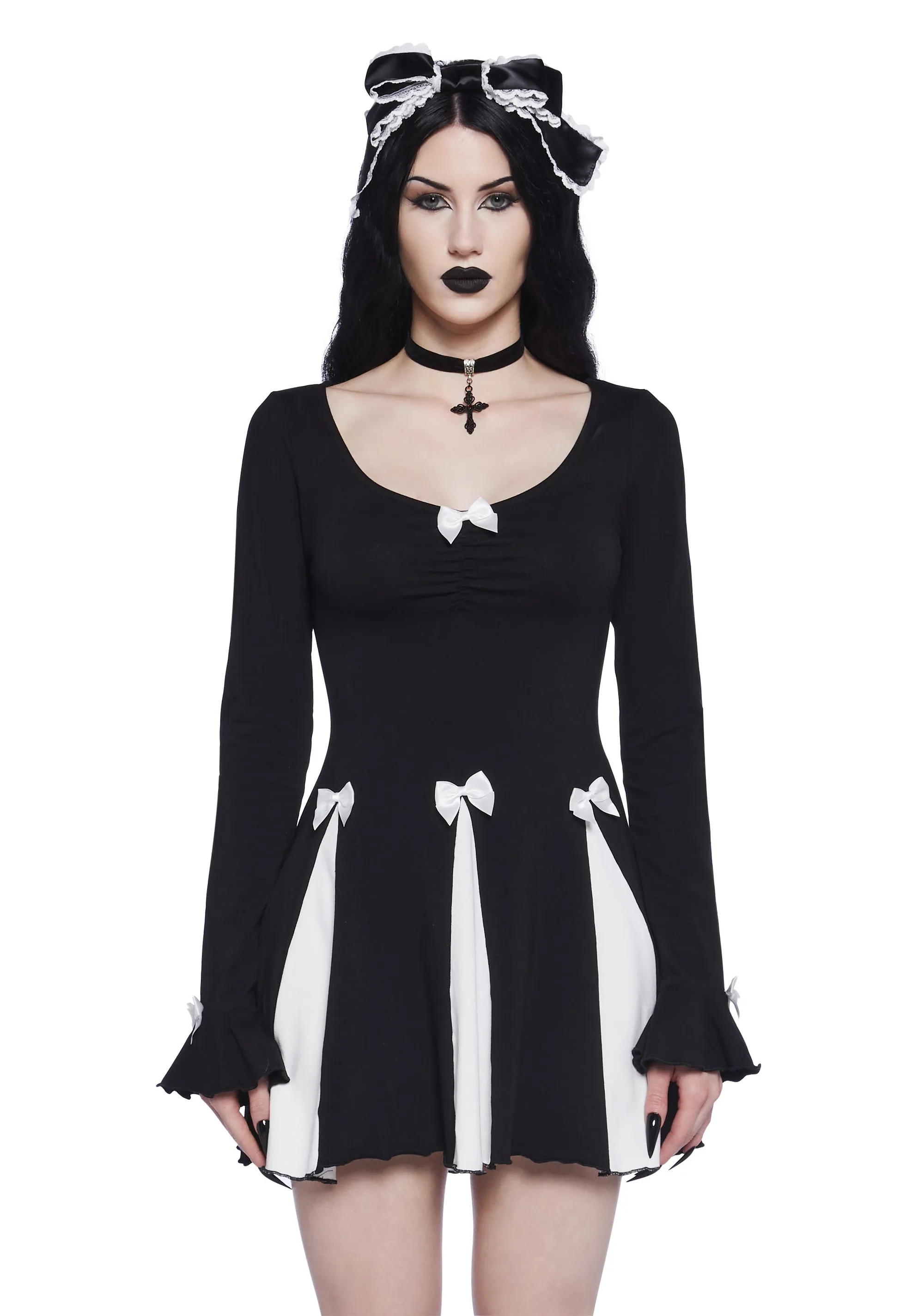 Curious Elegance Mini Dress sold by Dolls Kill