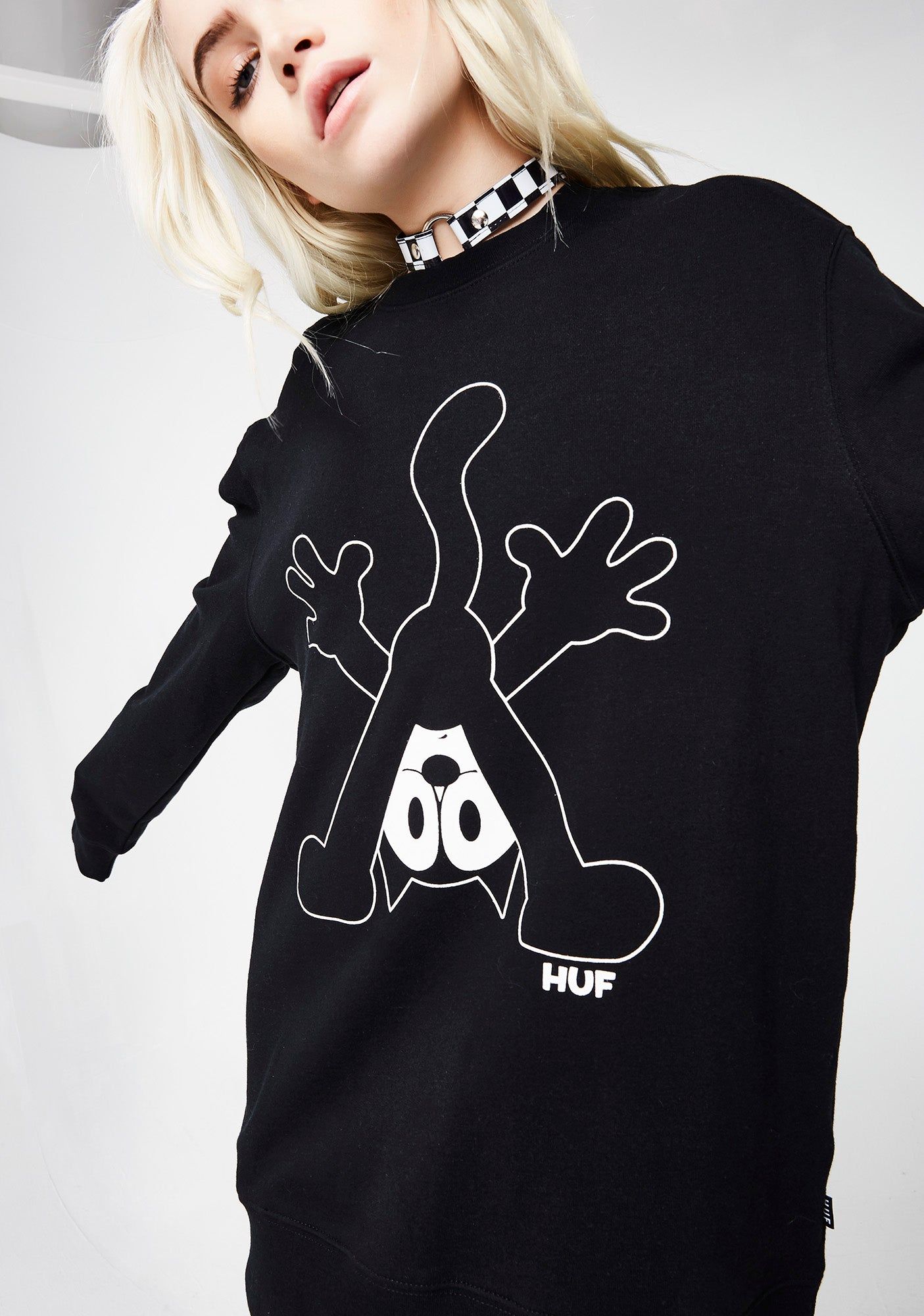 Felix Crewneck Fleece sold by Dolls Kill product image thumbnail 2