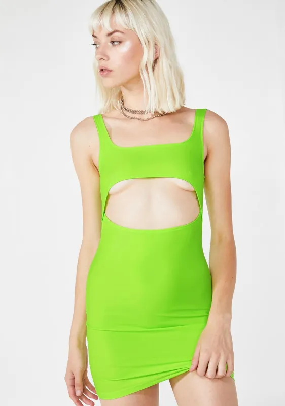 Hulana Cut Out Dress sold by Dolls Kill