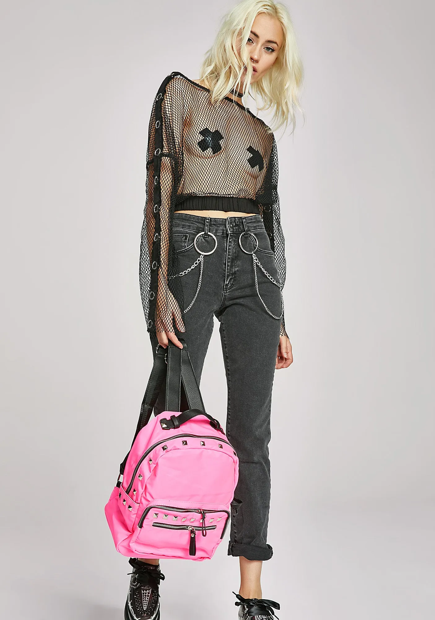 Ulterior Motives Fishnet Top sold by Dolls Kill product image thumbnail 3