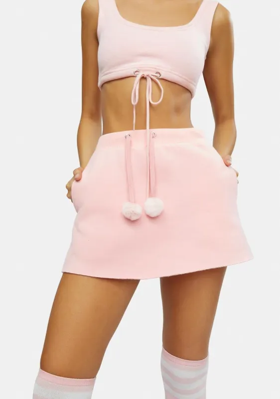 Abominable Creature Mini Skirt sold by Dolls Kill