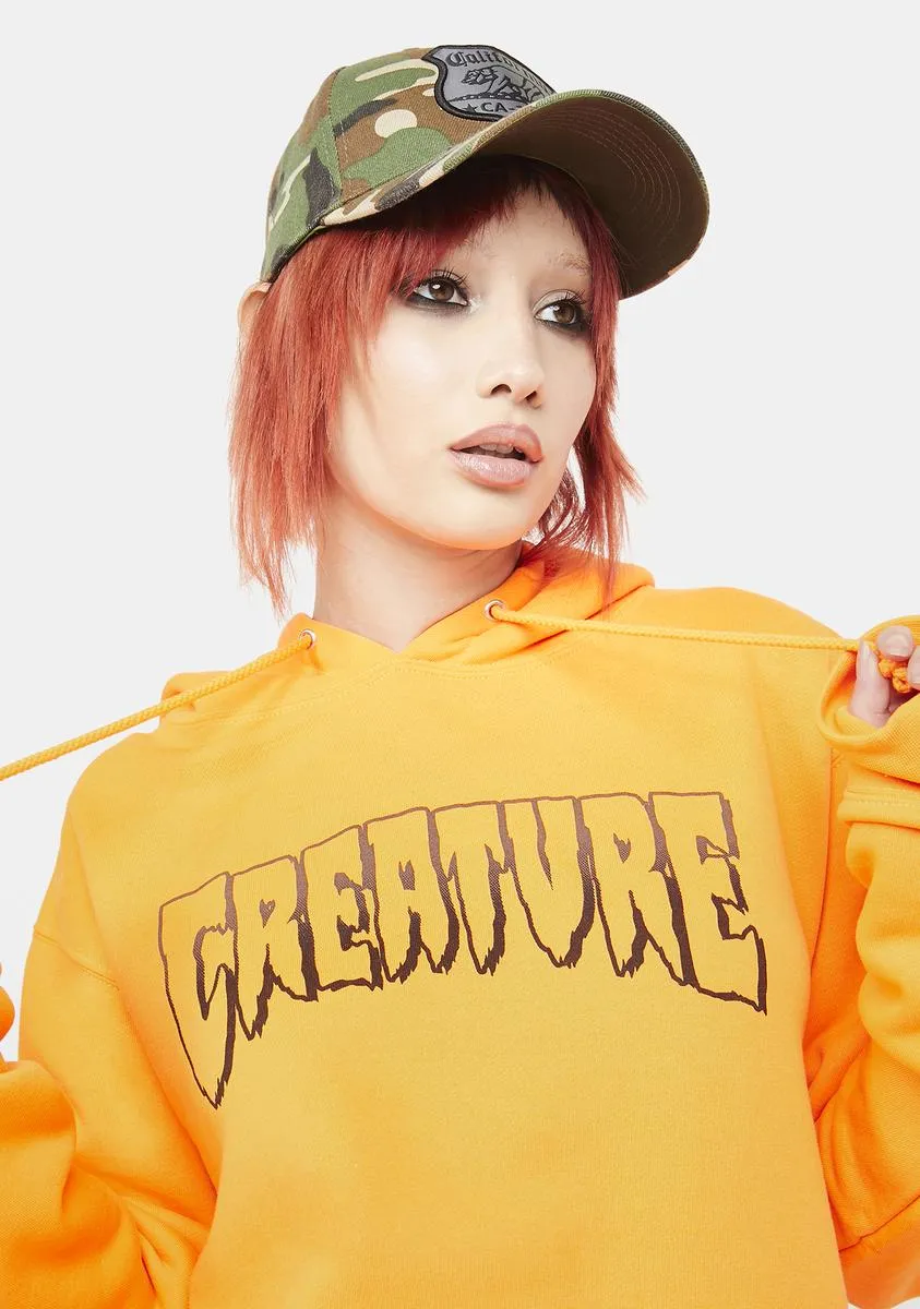 Logo Outline Graphic Hoodie sold by Dolls Kill