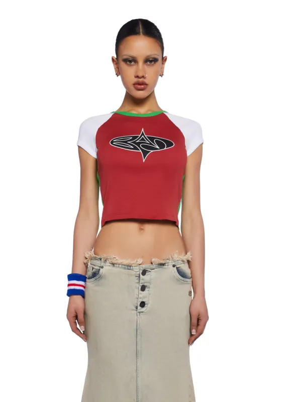 Shinjuku Ringer Tee sold by Dolls Kill