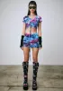 Emotional Spiral Tie Dye Skirt Set sold by Dolls Kill