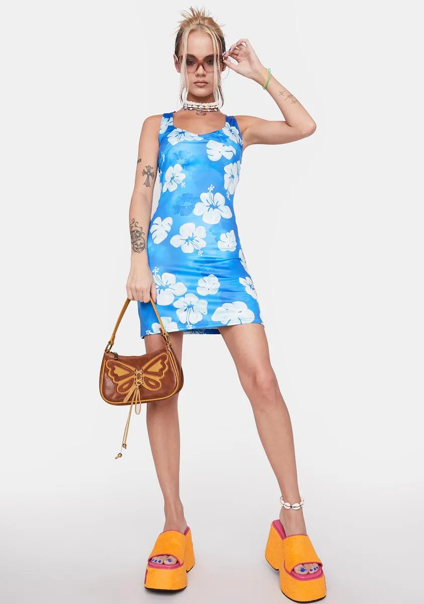 Paradise In Mind Print Dress sold by Dolls Kill product image thumbnail 3