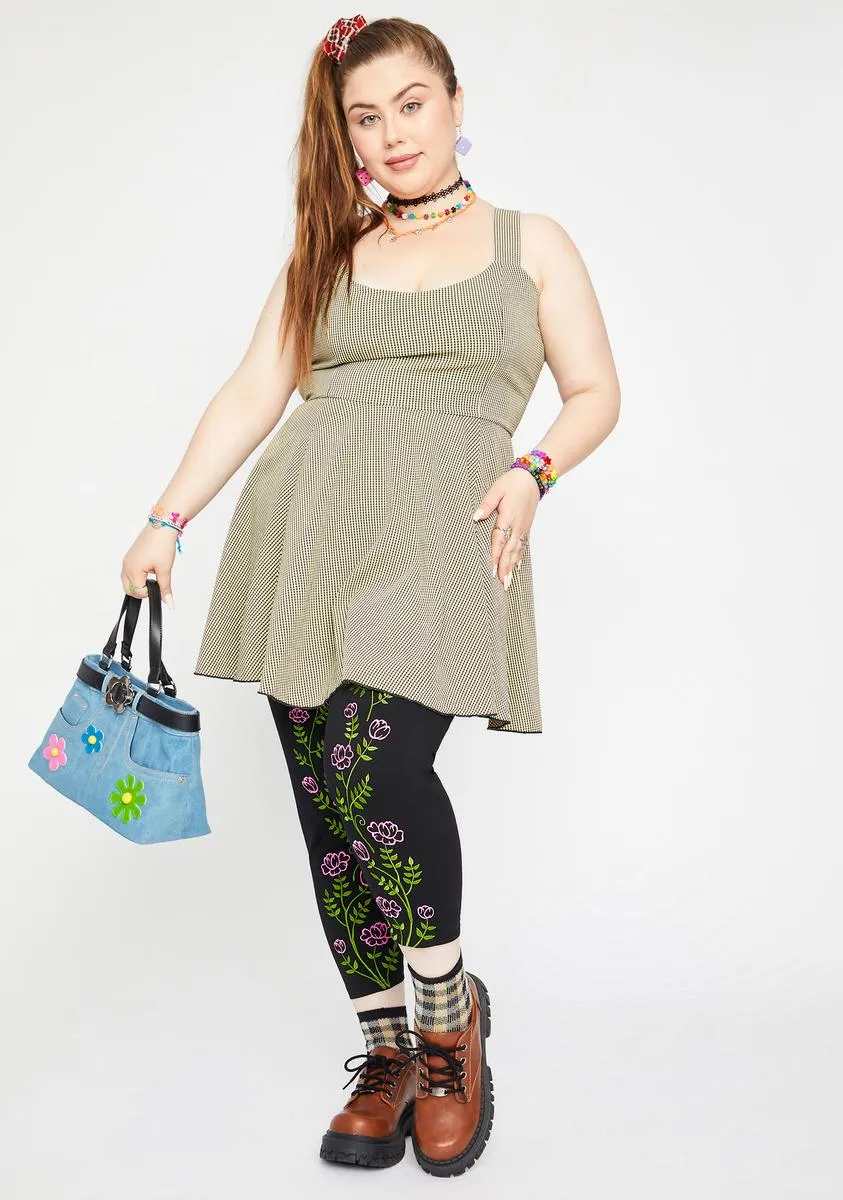 Plus What's The 411 Gingham Dress sold by Dolls Kill product image thumbnail 3