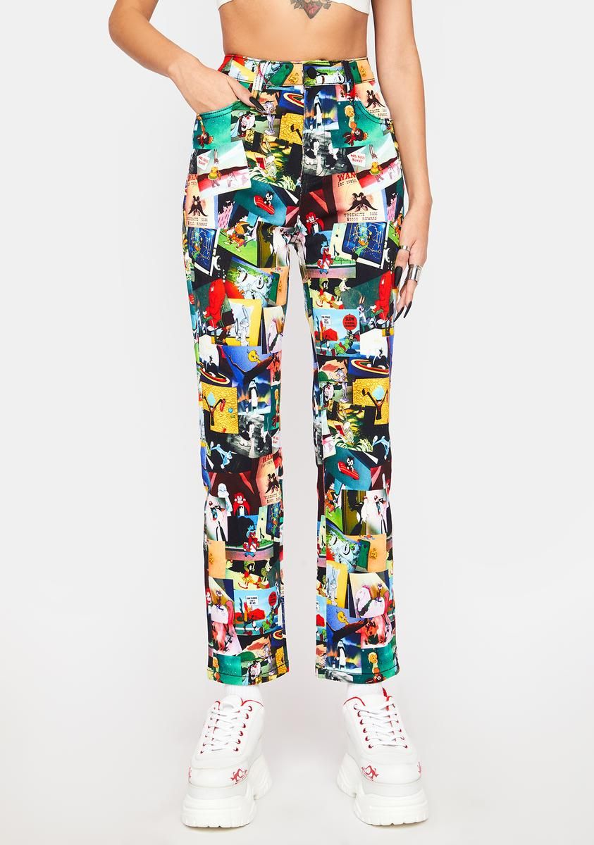 For Saturday Mornings Mom Jeans sold by Dolls Kill