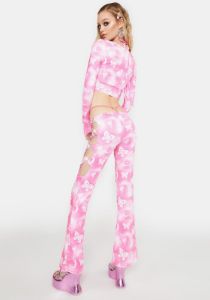 Never Ending Energy Bell Bottoms sold by Dolls Kill
