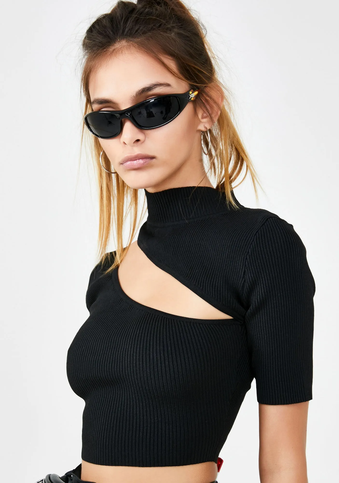 Night Baddie Element Crop Top sold by Dolls Kill product image thumbnail 2
