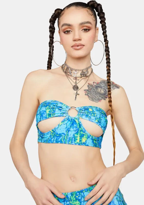 Heat Of Your Gaze Tube Top sold by Dolls Kill