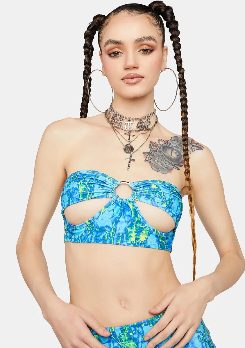 Heat Of Your Gaze Tube Top sold by Dolls Kill