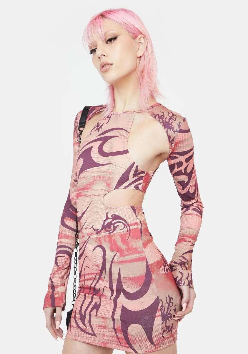 Dystopia Mini Dress sold by Dolls Kill product image thumbnail 2