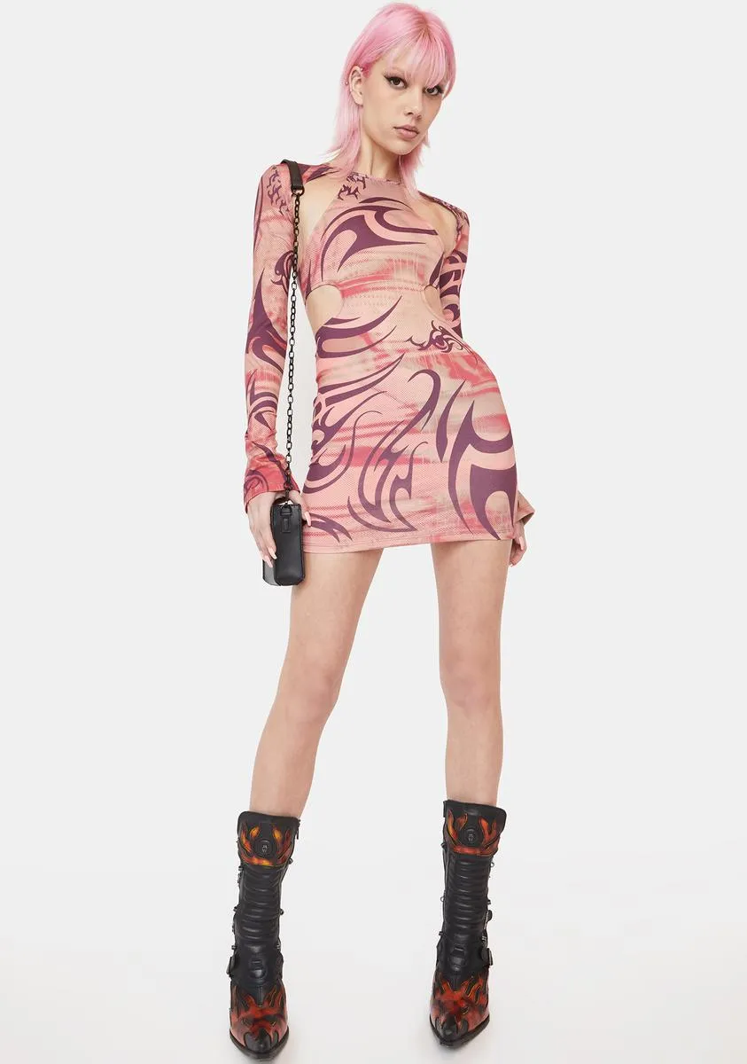 Dystopia Mini Dress sold by Dolls Kill product image thumbnail 3