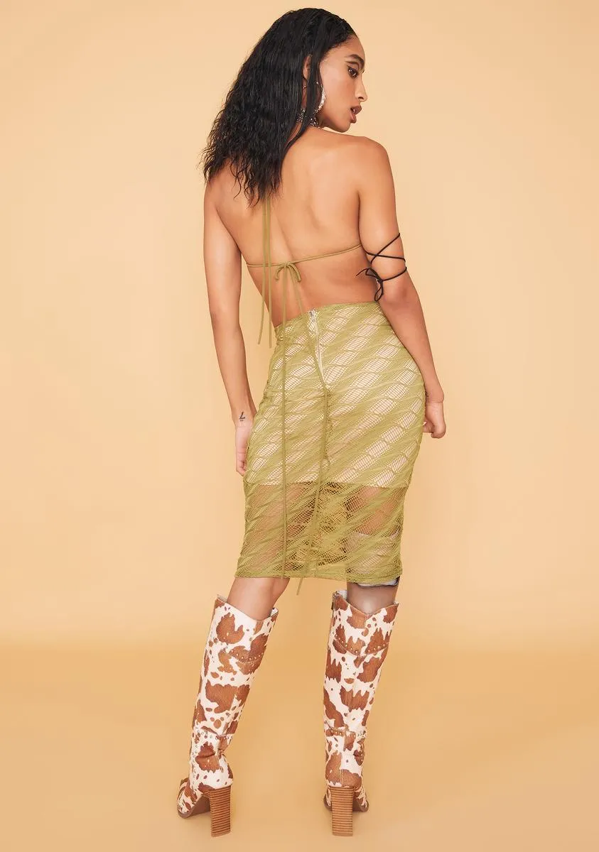 My Parade Cutout Midi Dress sold by Dolls Kill product image thumbnail 4