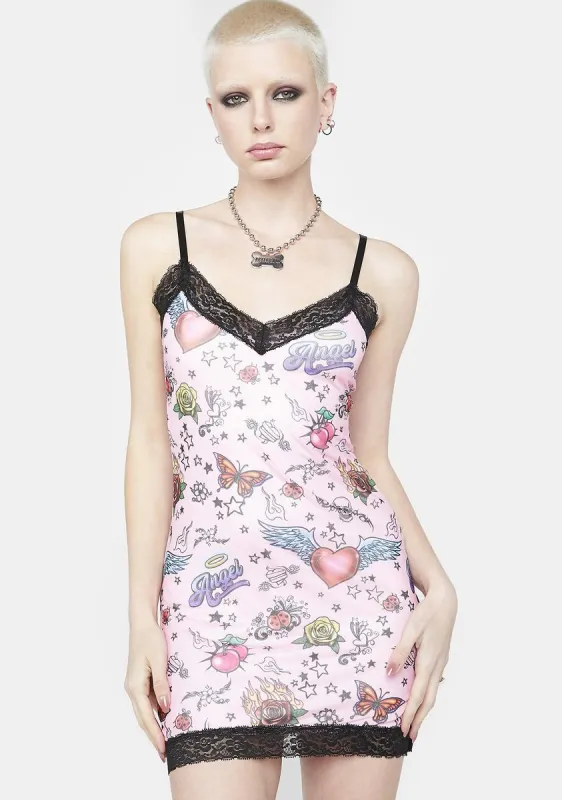 Angst And Anarchy Mini Dress sold by Dolls Kill