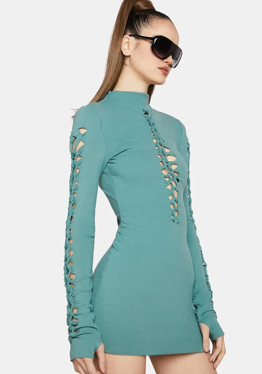 Juniper Vamp Intentions Cut Out Dress sold by Dolls Kill product image thumbnail 2