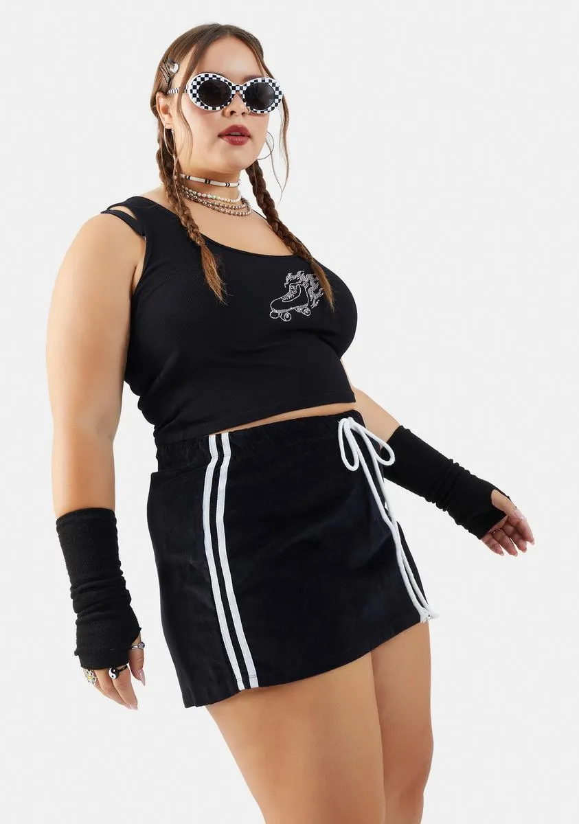 Plus Start Some Drama Mini Skirt sold by Dolls Kill product image thumbnail 2