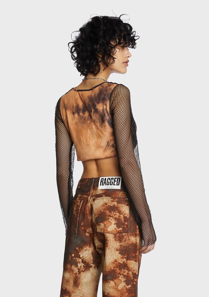 Scarlet Destination Anywhere Brocade Tank sold by Dolls Kill product image thumbnail 3