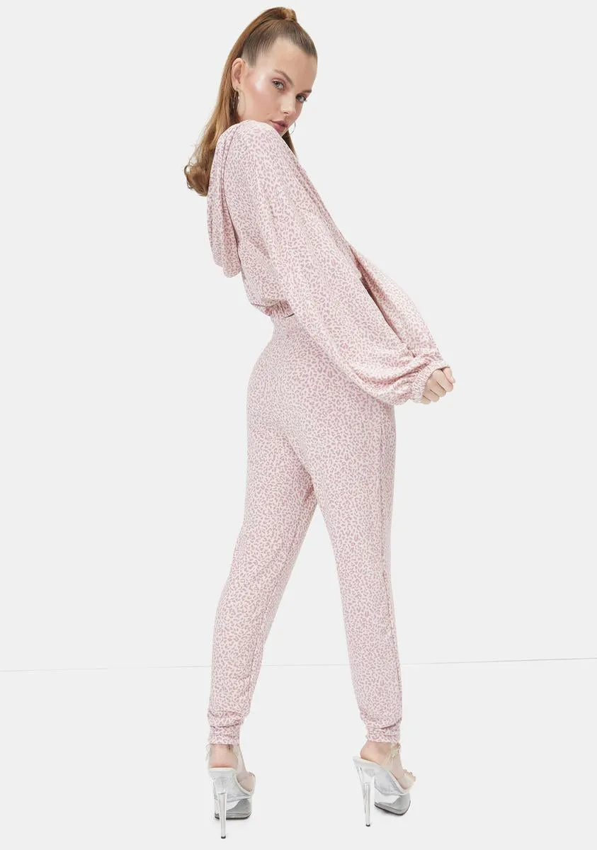 Do U Wanna Know Leopard Joggers sold by Dolls Kill product image thumbnail 4