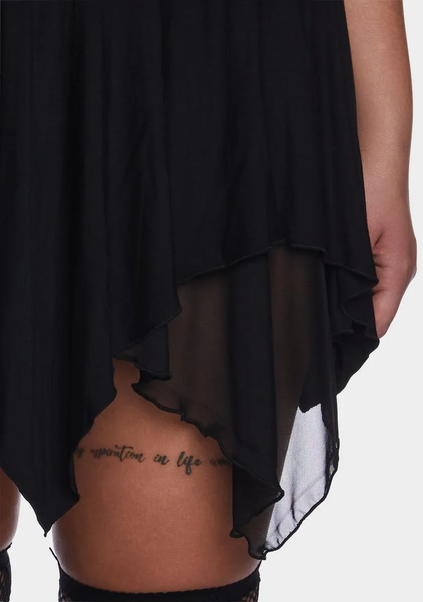 Plus Wait For The Blackout Mini Skirt sold by Dolls Kill product image thumbnail 2