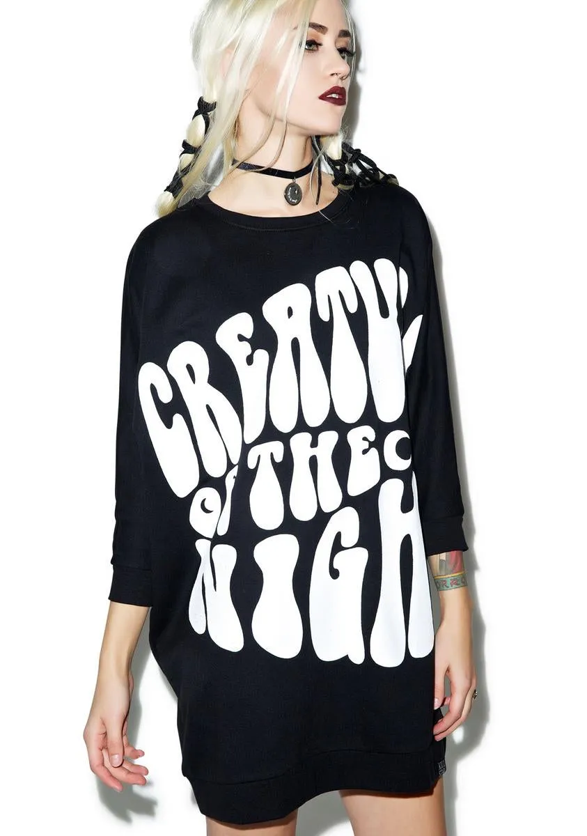 Creature Batwing Crew sold by Dolls Kill