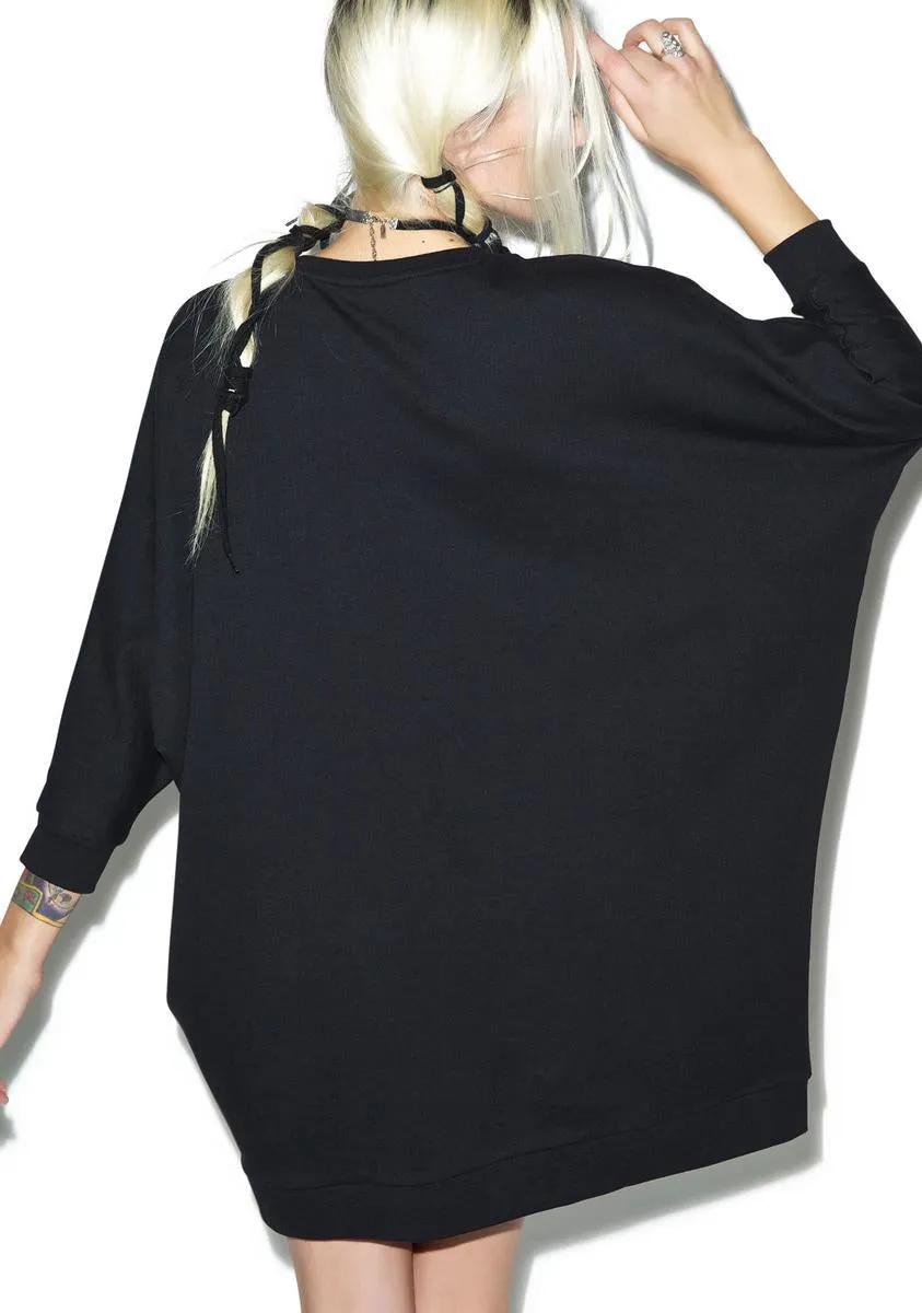 Creature Batwing Crew sold by Dolls Kill product image thumbnail 3