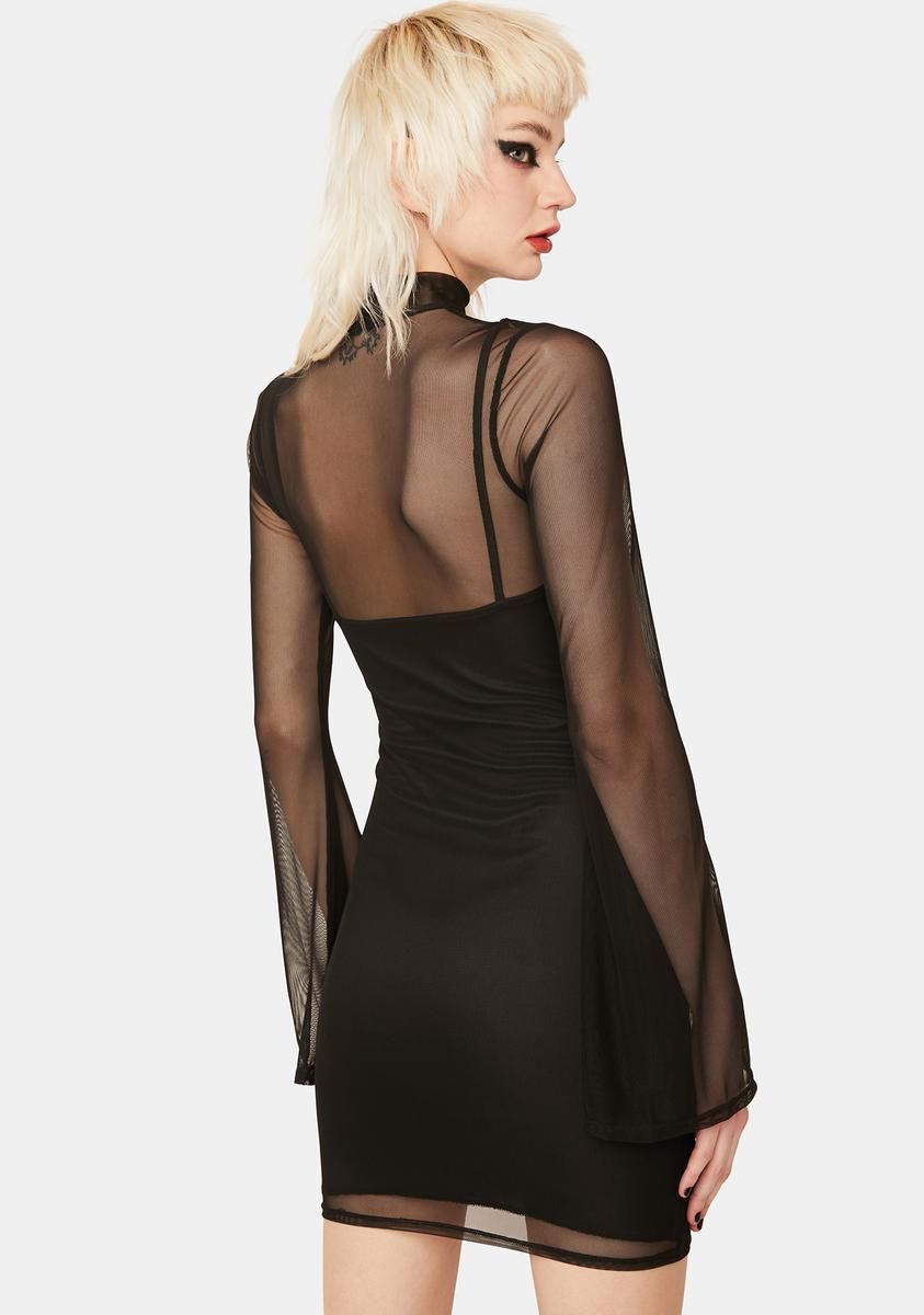 My Main Boo Mini Dress sold by Dolls Kill product image thumbnail 4