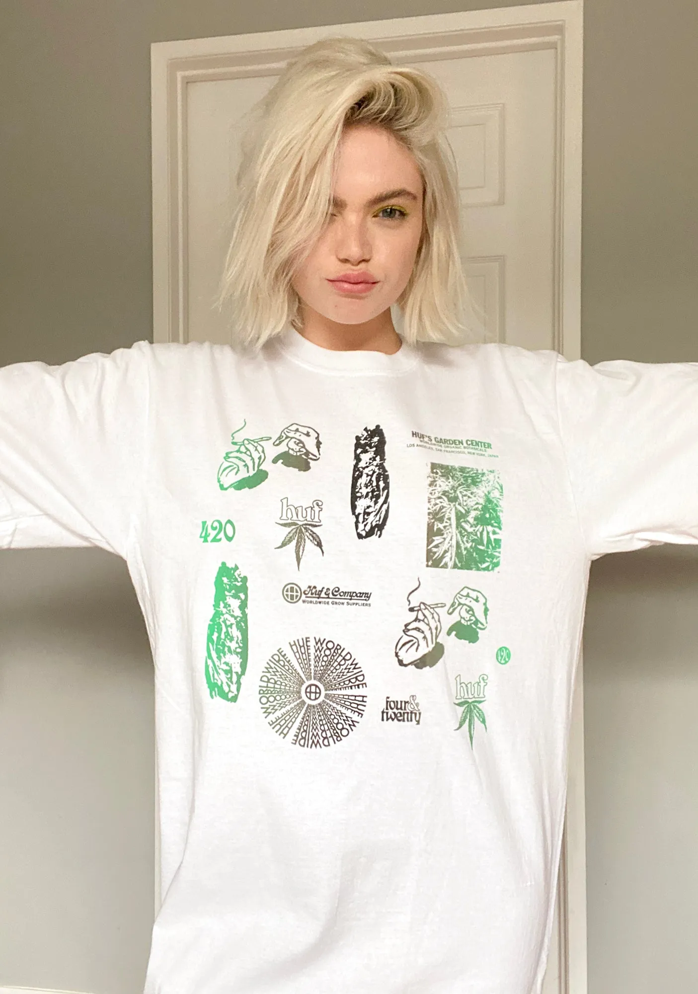 Scattered Leaves Graphic Tee sold by Dolls Kill product image thumbnail 4
