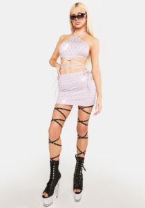 Take Me Out Midi Slip Dress sold by Dolls Kill
