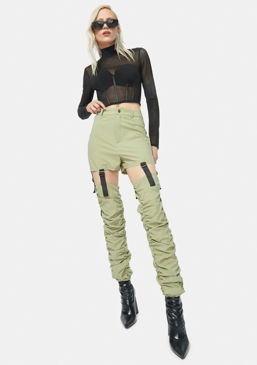 Not So Fast Cutout Pants sold by Dolls Kill product image thumbnail 3