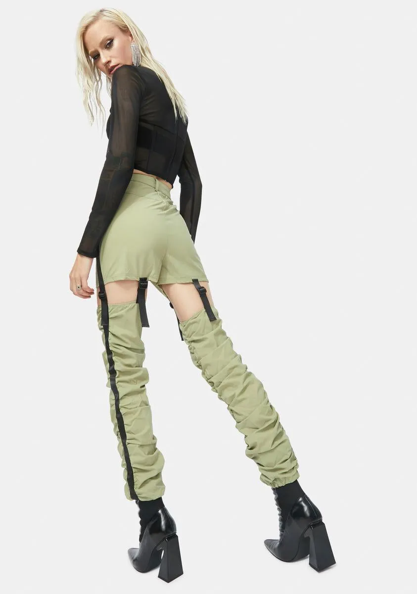 Not So Fast Cutout Pants sold by Dolls Kill product image thumbnail 4