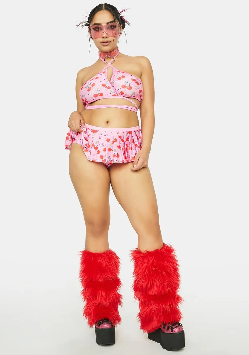 Plus Cherrylicious Pleated Skirt Set sold by Dolls Kill product image thumbnail 3