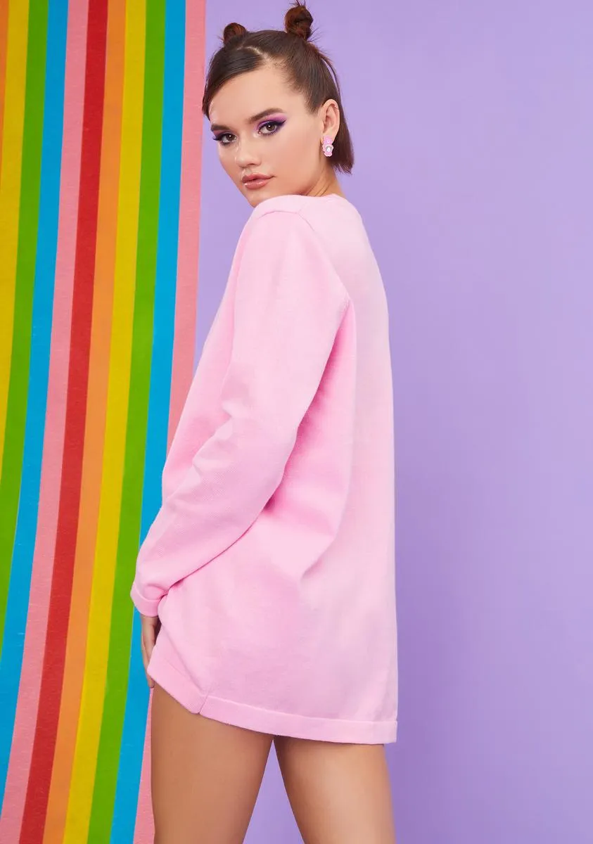 Love You Lots Oversized Knit Sweater sold by Dolls Kill product image thumbnail 4