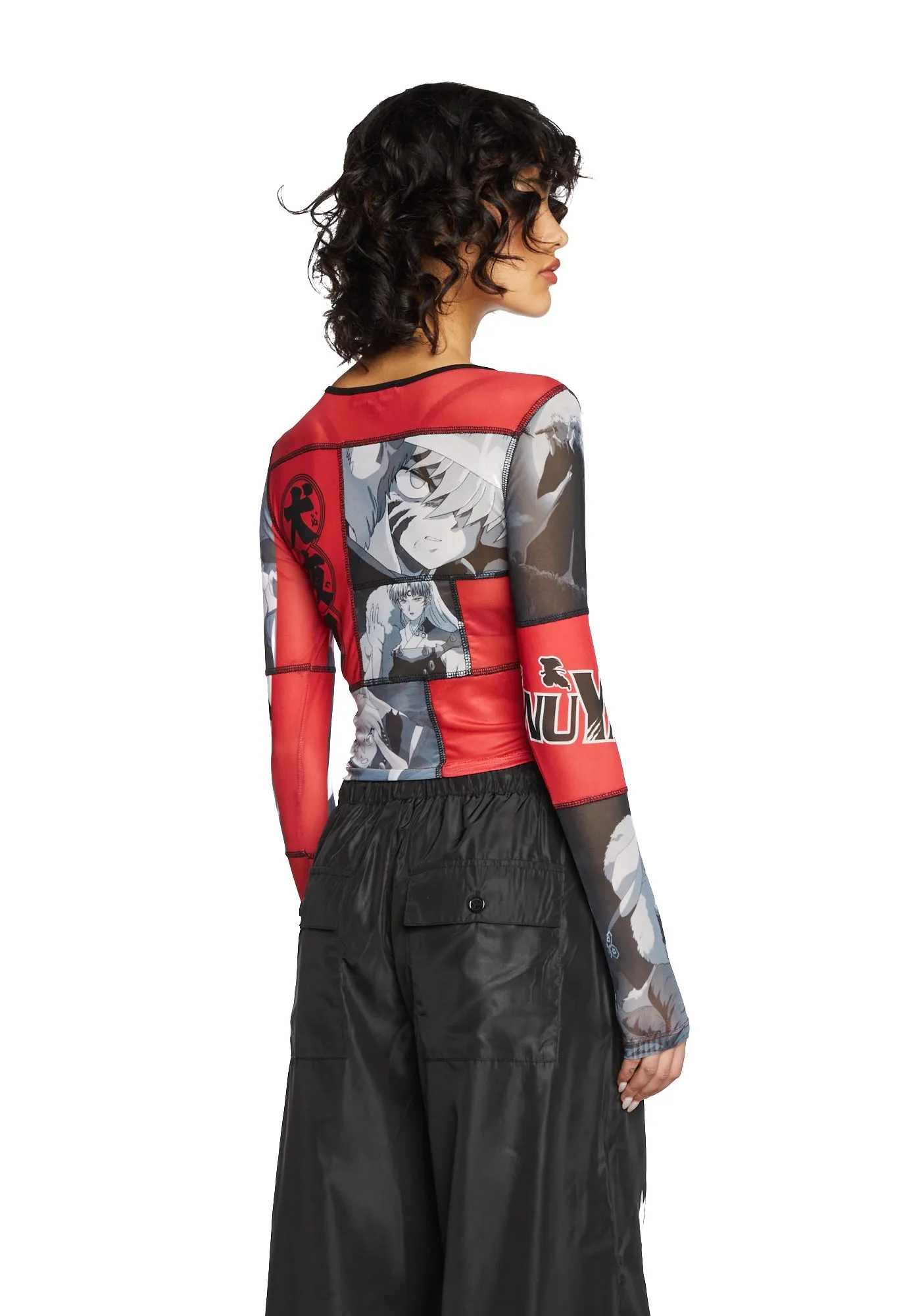 Make You Pay Mesh Top sold by Dolls Kill product image thumbnail 3