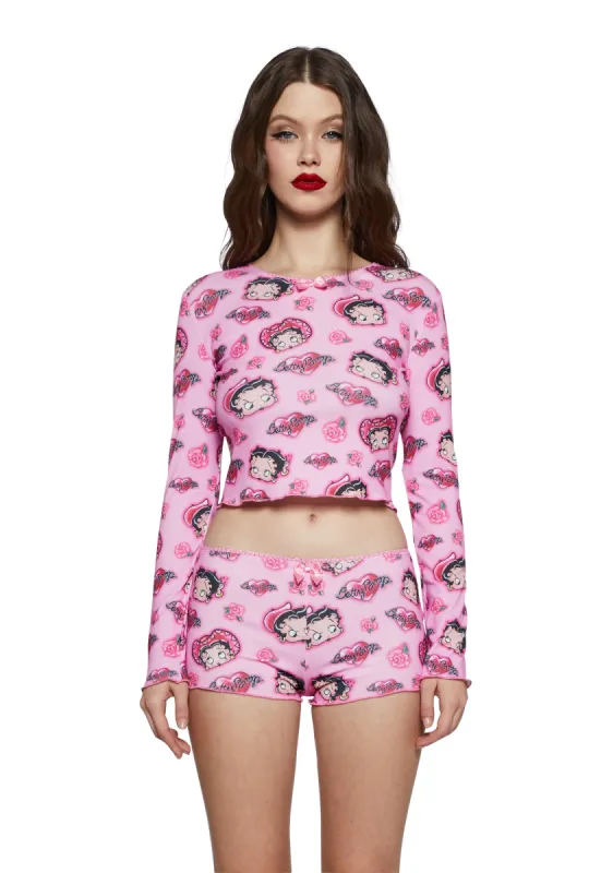 Little Sassiness Pajama Set sold by Dolls Kill